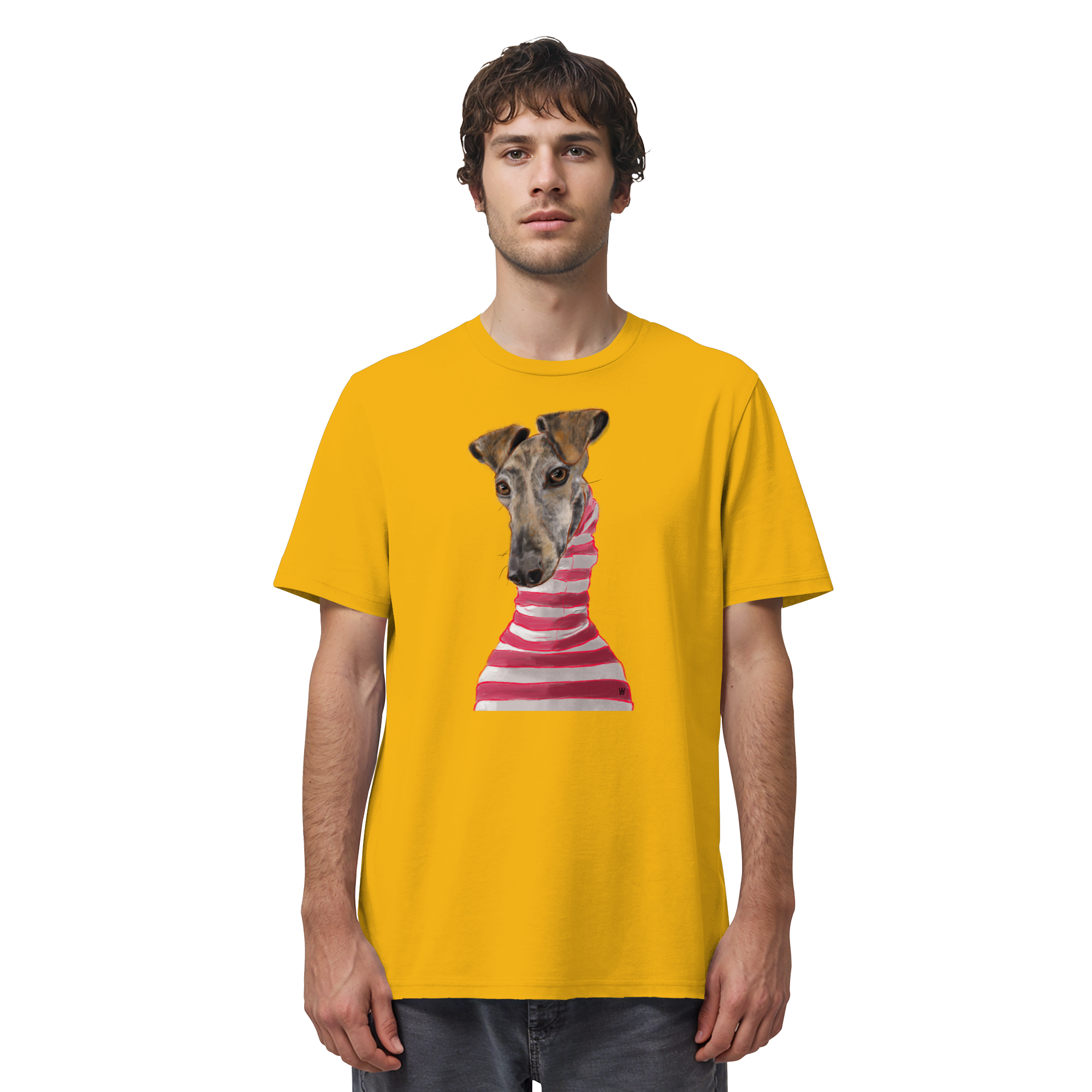 Galgo #2 ... Organic Unisex T-Shirt ... Charakterköpfe