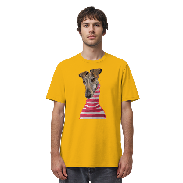 Galgo #2 ... Organic Unisex T-Shirt ... Charakterköpfe