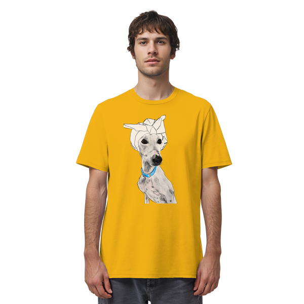 Galgo #1 ... Organic Unisex T-Shirt ... Lieblingsmomente