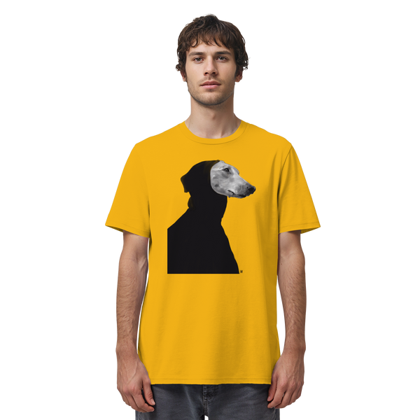 Whippet #12 ... Organic Unisex Shirt ... Charakterköpfe