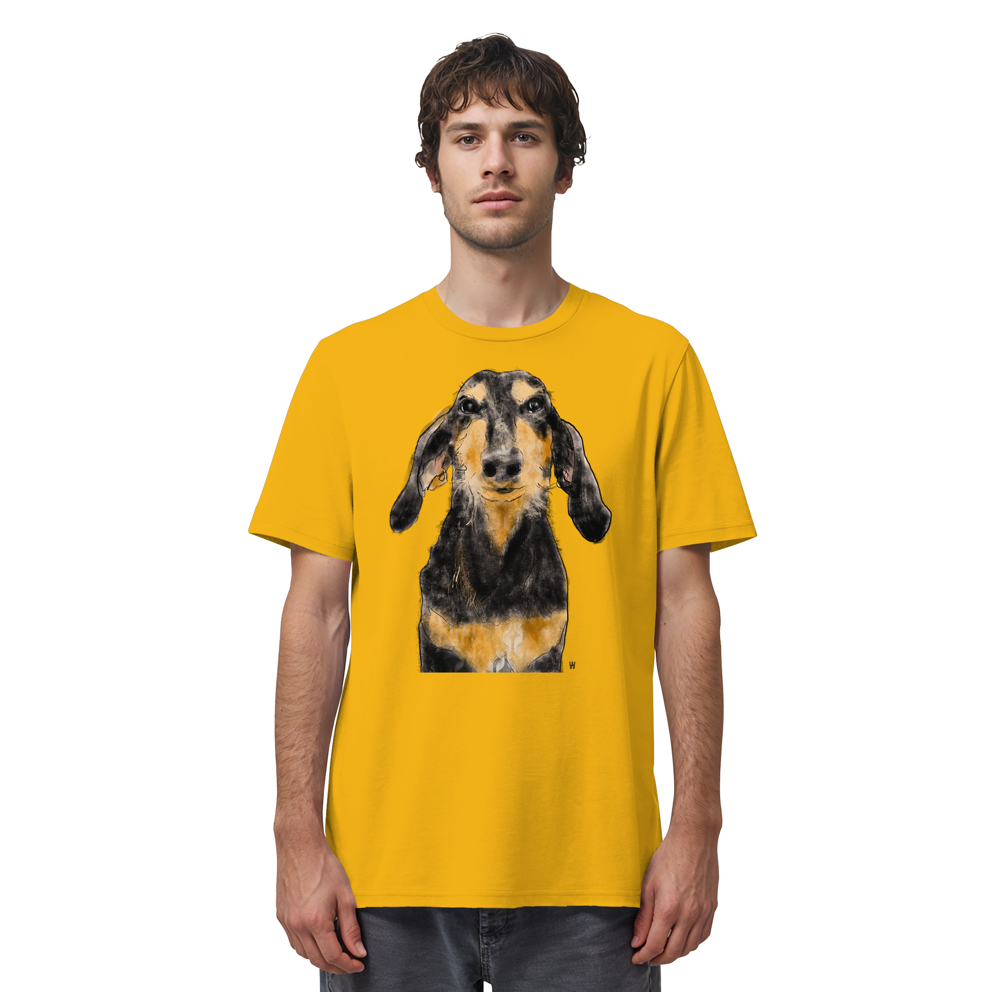 Segugio Italiano #1 ... Organic Unisex T-Shirt ... Charakterköpfe