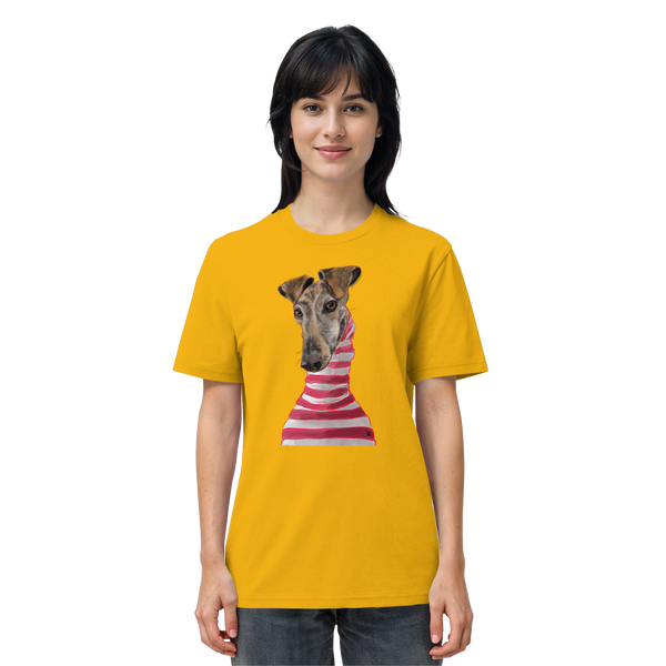 Galgo #2 ... Organic Unisex T-Shirt ... Charakterköpfe