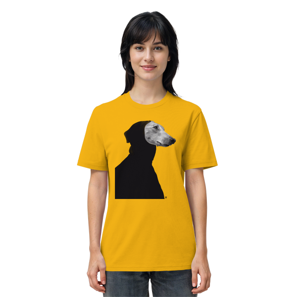 Whippet #12 ... Organic Unisex Shirt ... Charakterköpfe