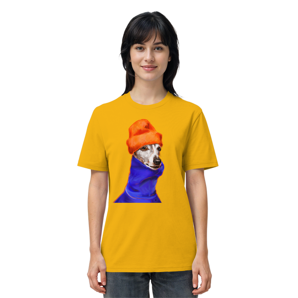 Whippet #2 ... Organic Unisex T-Shirt ... Charakterköpfe