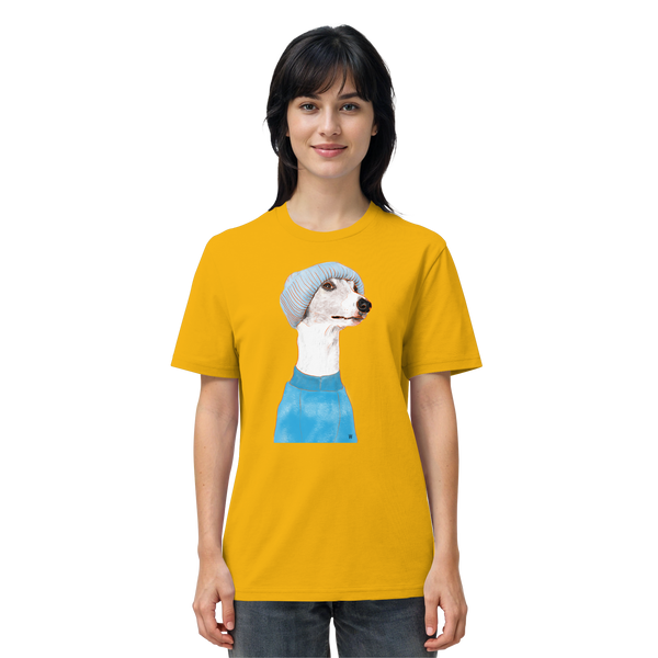 Whippet #3 ... Organic Unisex Shirt ... Charakterköpfe