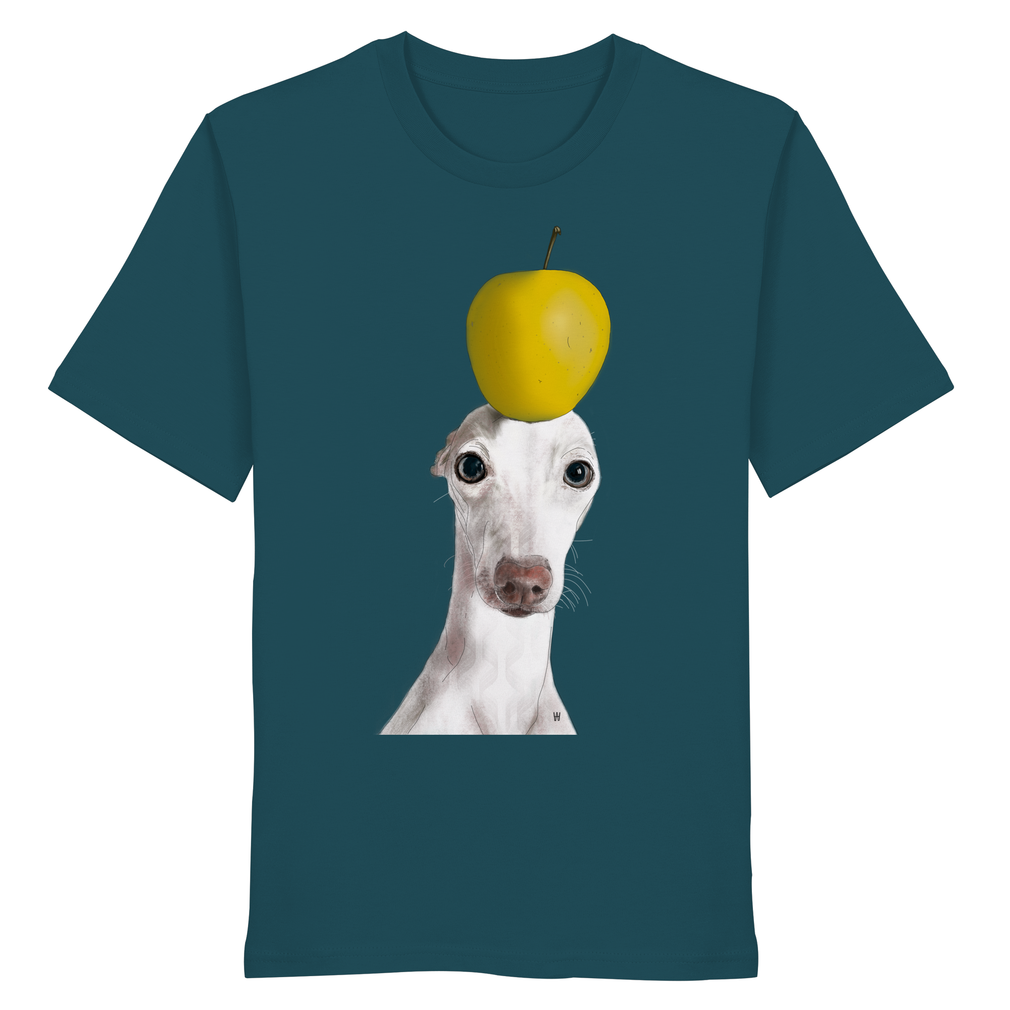Italienisches Windspiel #1 ... Organic Unisex T-Shirt ... Lieblingsmomente