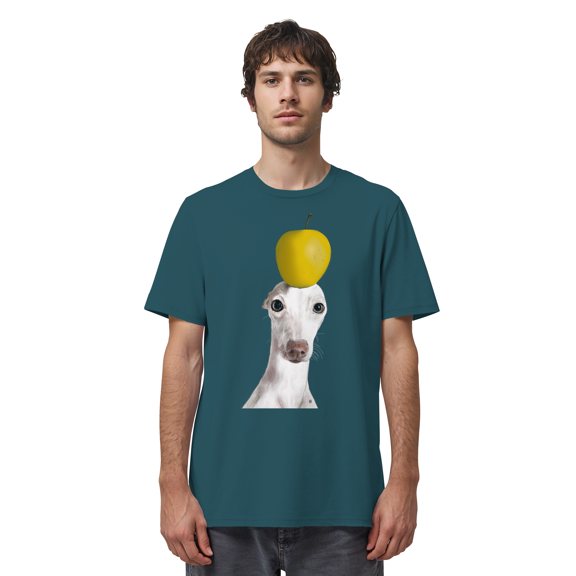 Italienisches Windspiel #1 ... Organic Unisex T-Shirt ... Lieblingsmomente