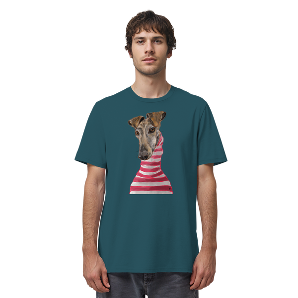 Galgo #2 ... Organic Unisex T-Shirt ... Charakterköpfe