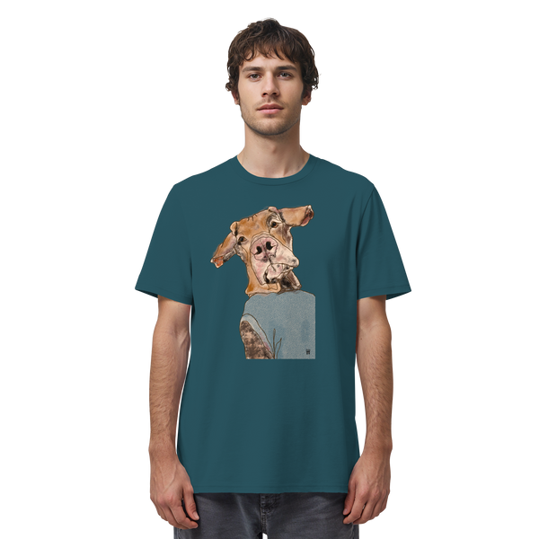 Magyar Vizsla #1 ... Organic Unisex Shirt ... Charakterköpfe