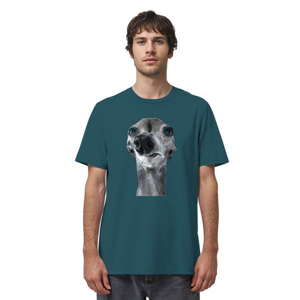 Italienisches Windspiel #6 ... Organic Unisex T-Shirt ... Charakterköpfe