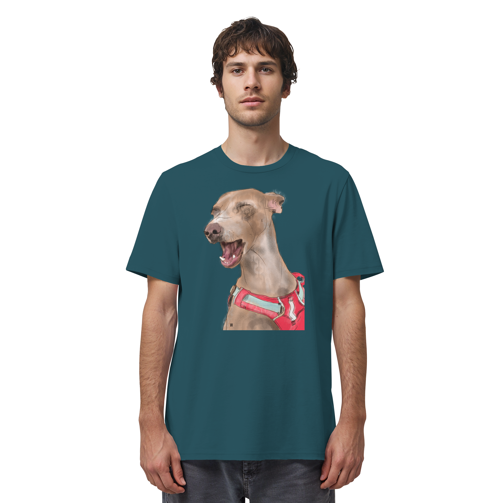Podenco #7 ... Organic Unisex Shirt ... Lieblingsmomente