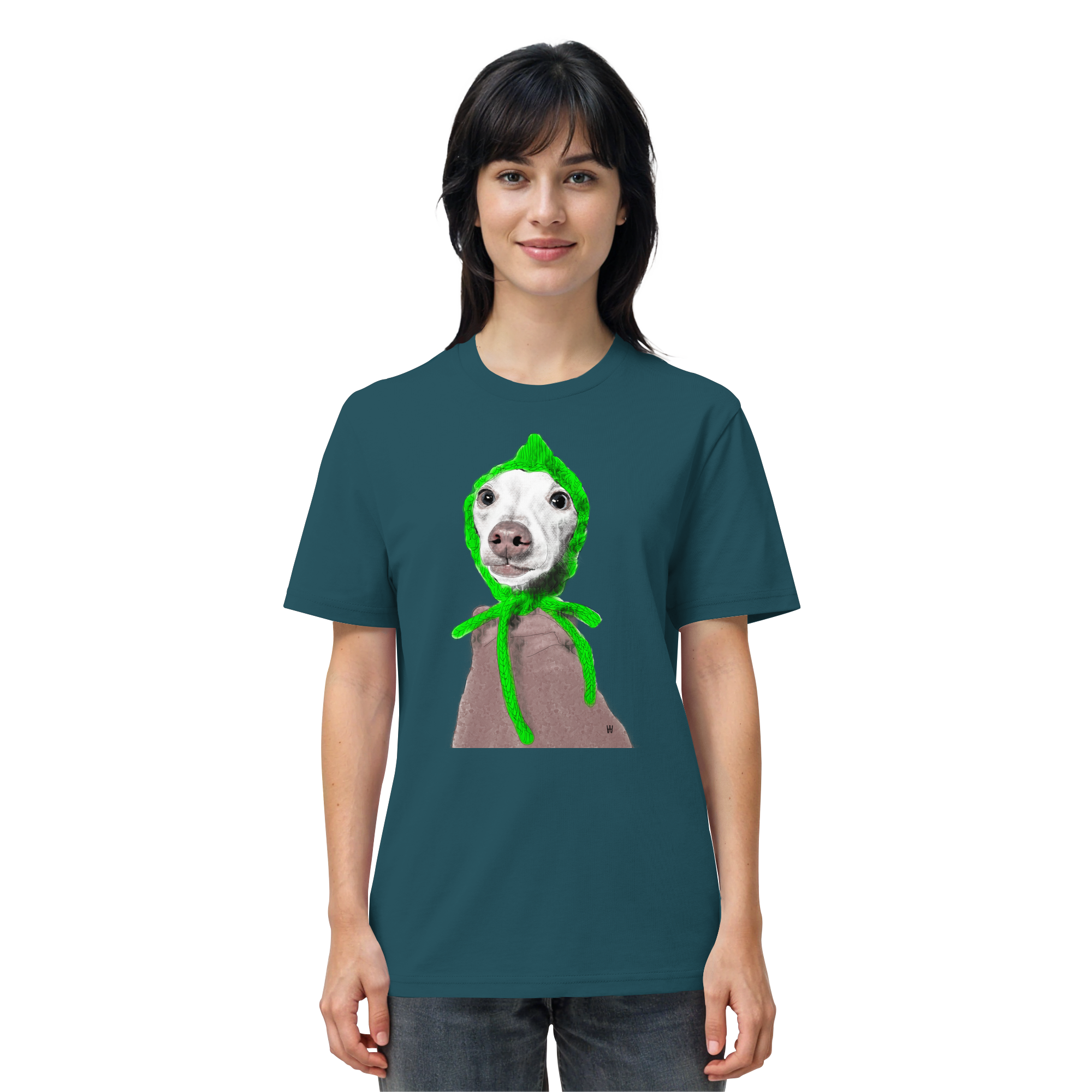 Italienisches Windspiel #13 ... Organic Unisex Shirt ... Seelenstudien