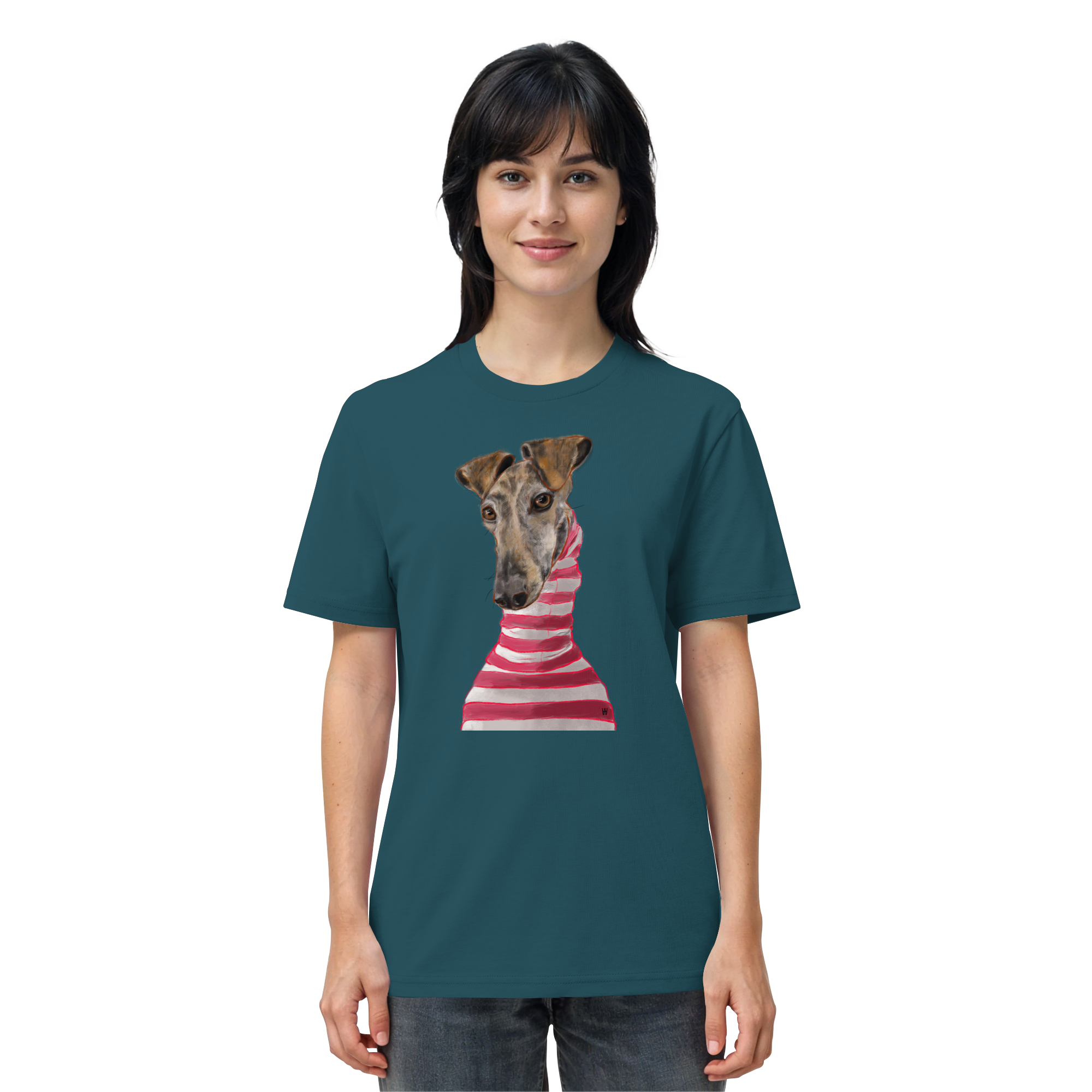 Galgo #2 ... Organic Unisex T-Shirt ... Charakterköpfe