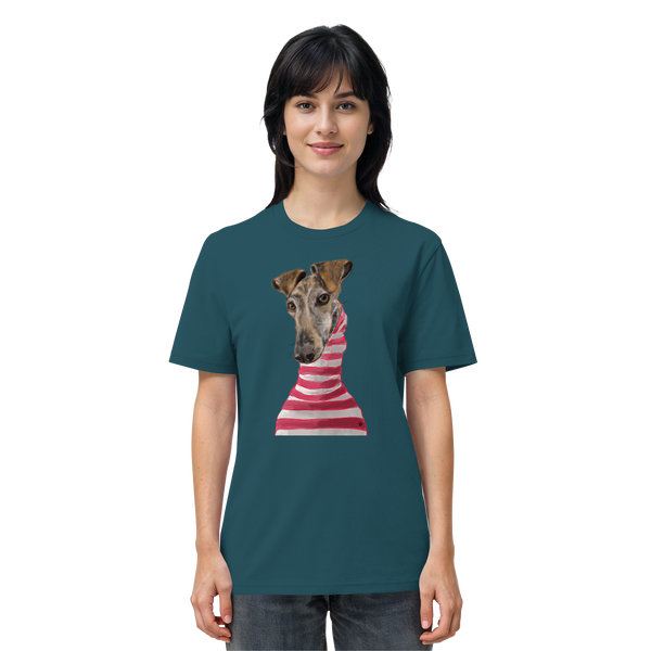 Galgo #2 ... Organic Unisex T-Shirt ... Charakterköpfe