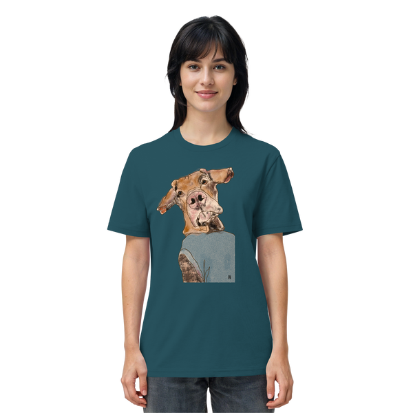 Magyar Vizsla #1 ... Organic Unisex Shirt ... Charakterköpfe