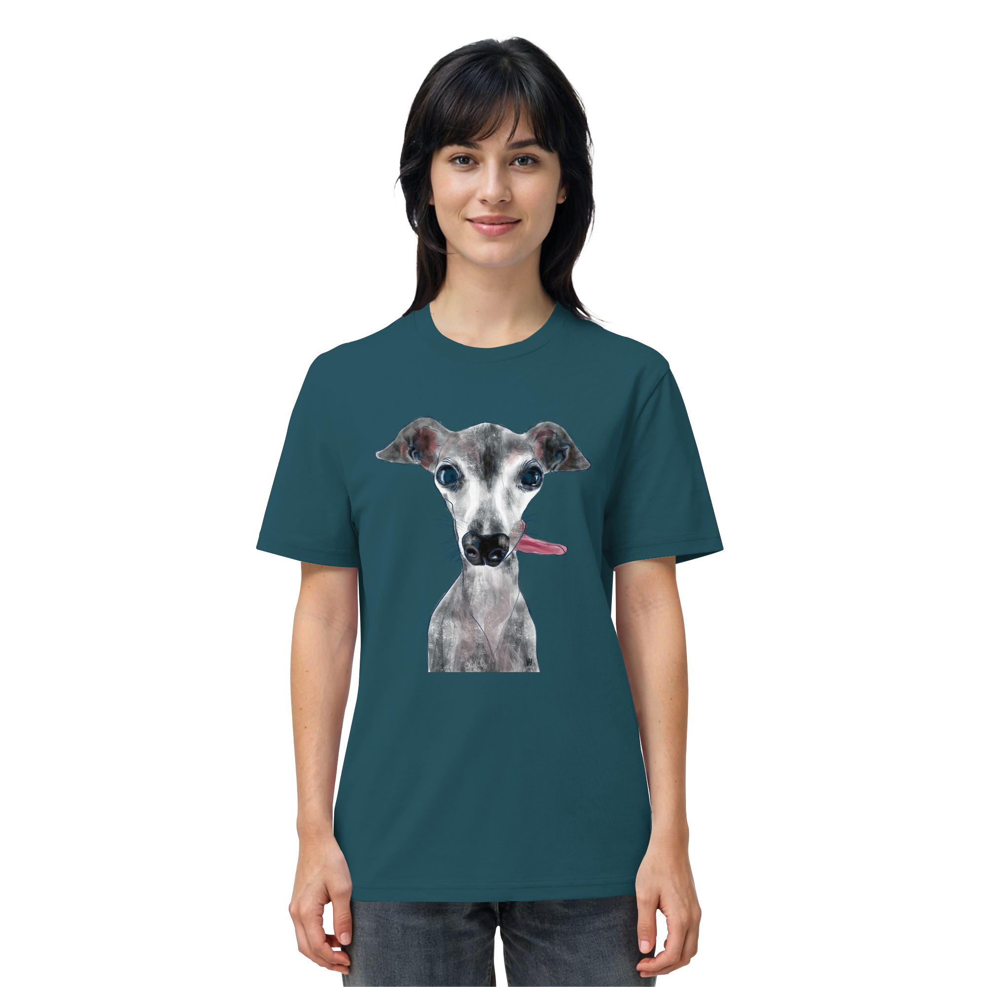 Italienisches Windspiel #11 ... Organic Unisex T-Shirt ... Lieblingsmomente