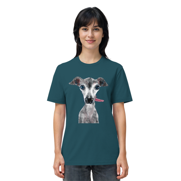 Italienisches Windspiel #11 ... Organic Unisex T-Shirt ... Lieblingsmomente