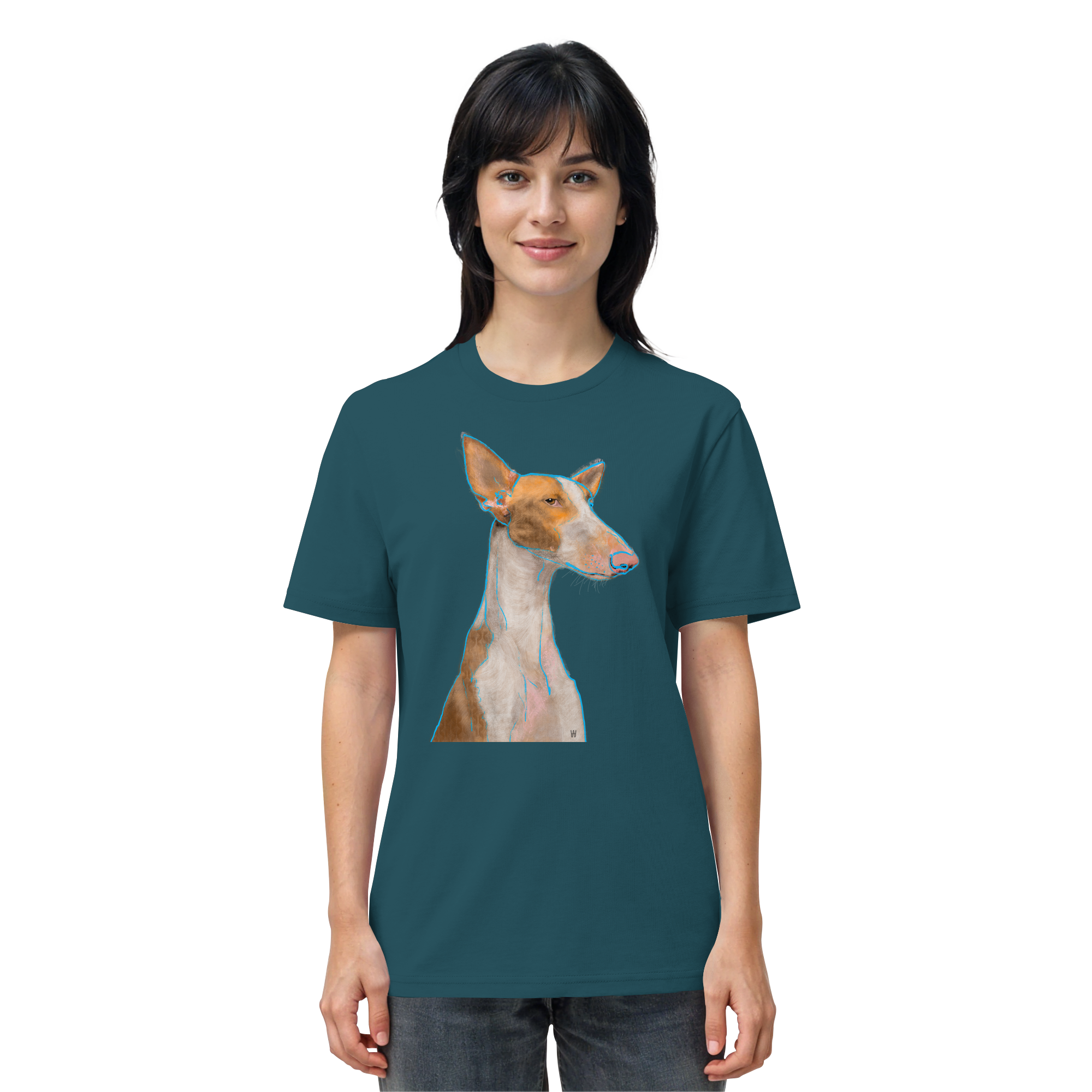 Podenco #3 ... Organic Unisex T-shirt ... Seelenstudien