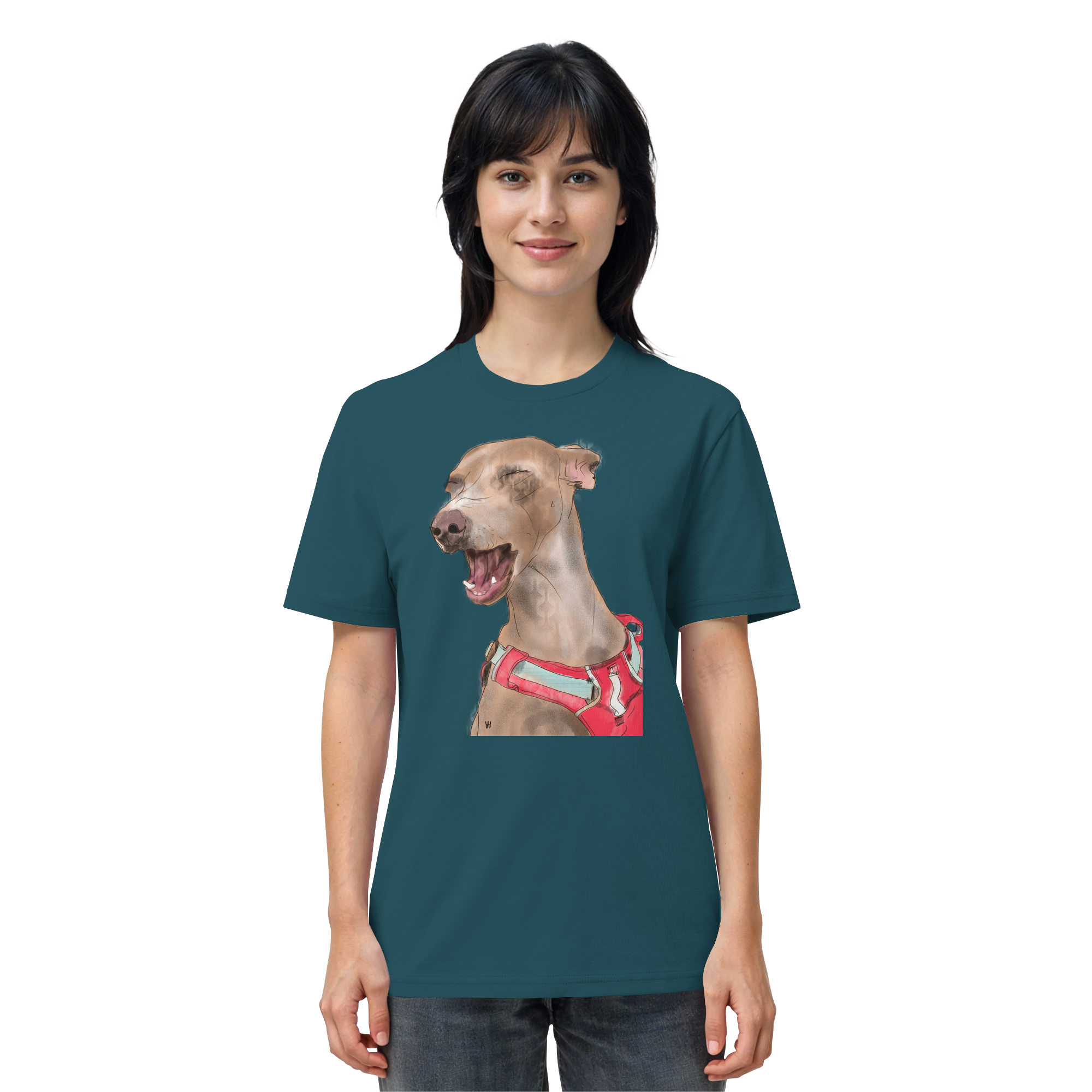 Podenco #7 ... Organic Unisex Shirt ... Lieblingsmomente