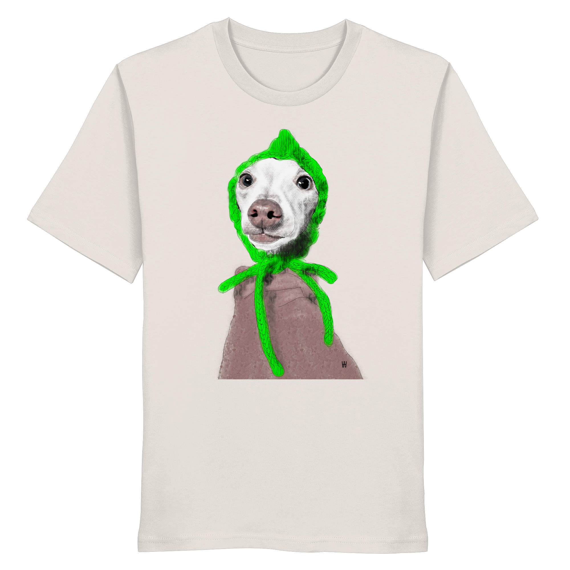 Italienisches Windspiel #13 ... Organic Unisex Shirt ... Seelenstudien