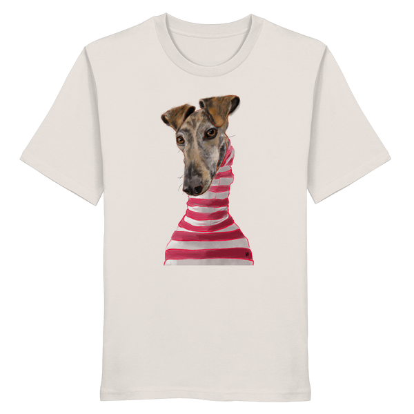 Galgo #2 ... Organic Unisex T-Shirt ... Charakterköpfe