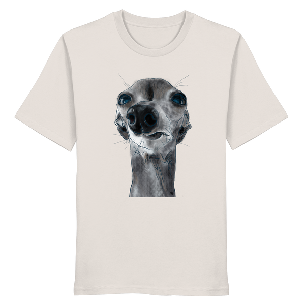 Italienisches Windspiel #6 ... Organic Unisex T-Shirt ... Charakterköpfe