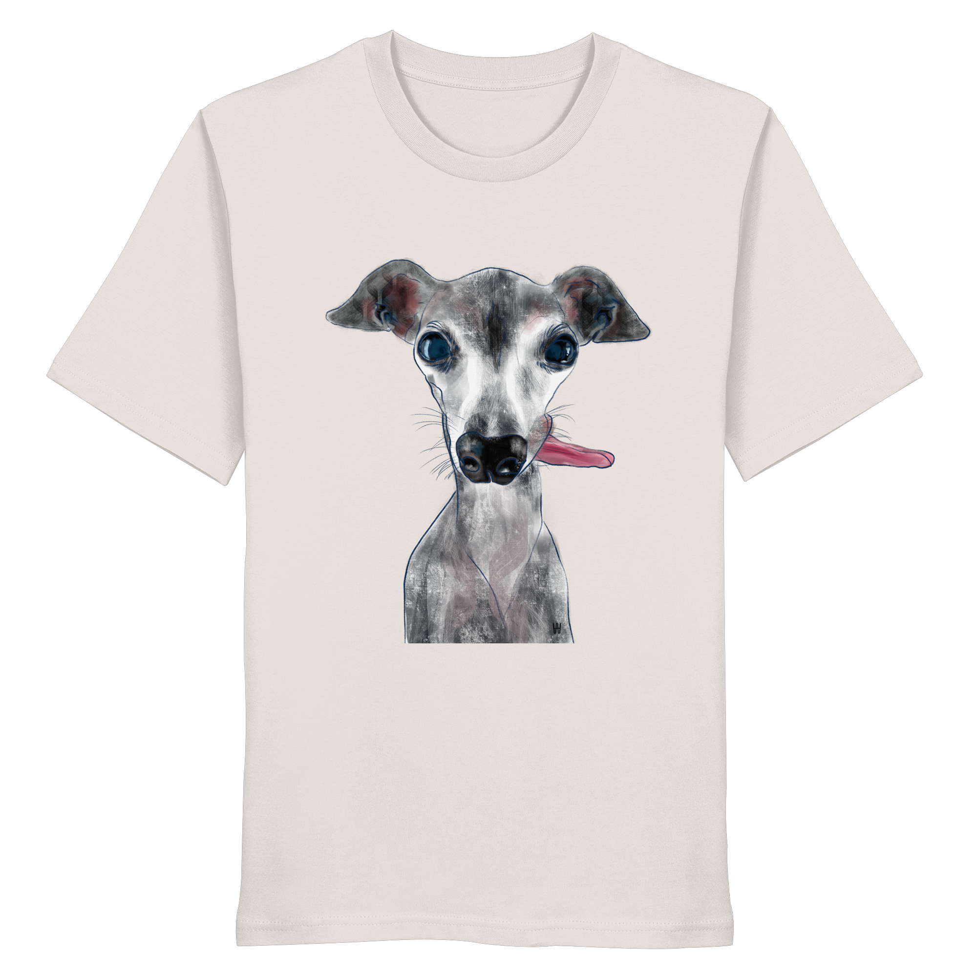 Italienisches Windspiel #11 ... Organic Unisex T-Shirt ... Lieblingsmomente