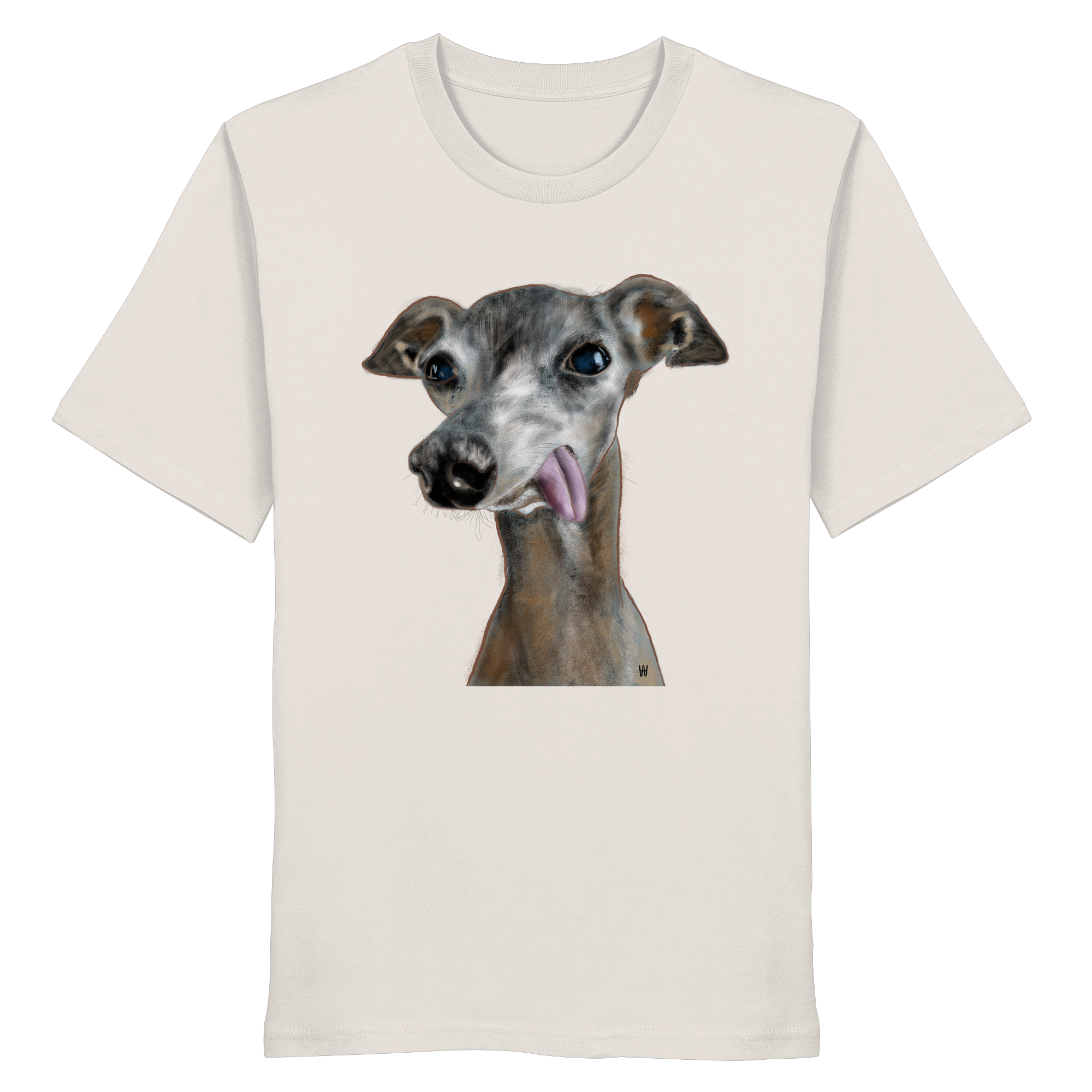 Italienisches Windspiel #8 ... Organic Unisex T-Shirt ... Lieblingsmomente