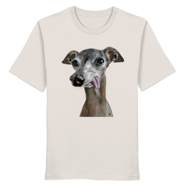 Italienisches Windspiel #8 ... Organic Unisex T-Shirt ... Lieblingsmomente
