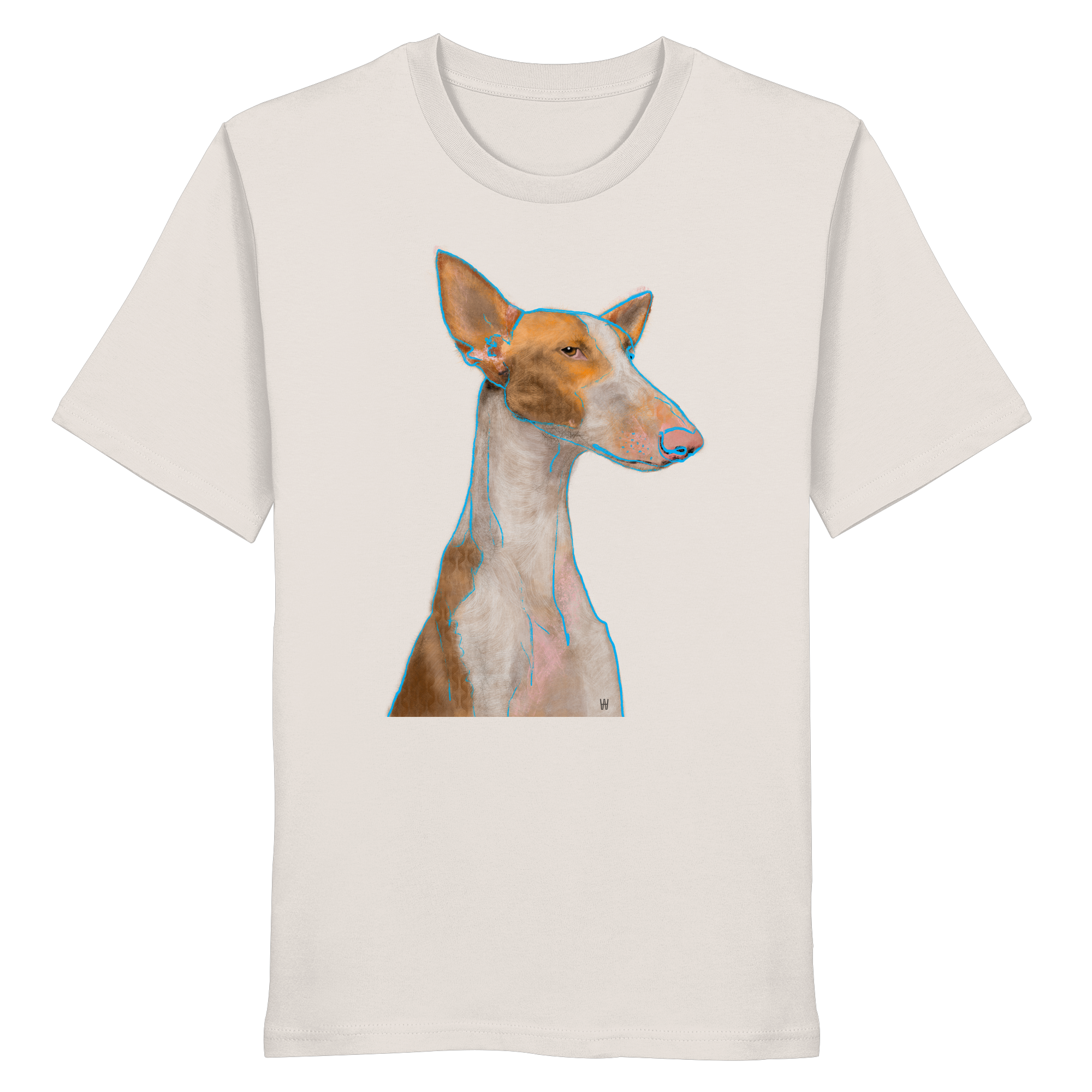 Podenco #3 ... Organic Unisex T-shirt ... Seelenstudien