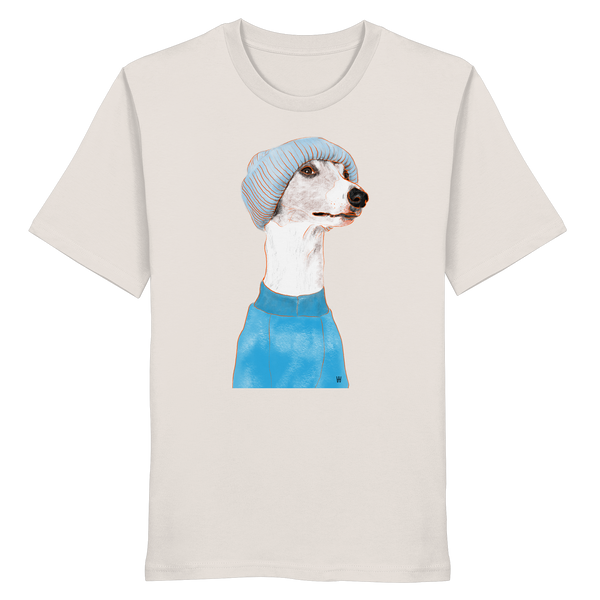 Whippet #3 ... Organic Unisex T-Shirt ... Charakterköpfe