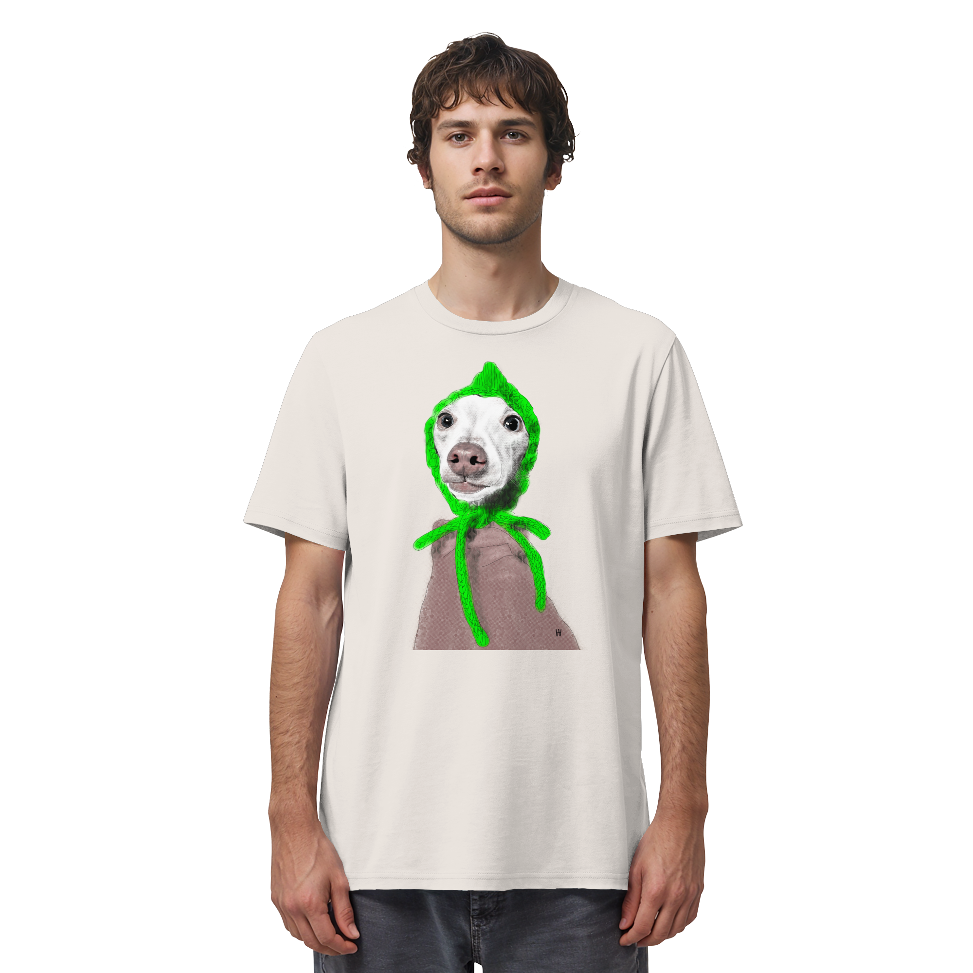 Italienisches Windspiel #13 ... Organic Unisex Shirt ... Seelenstudien