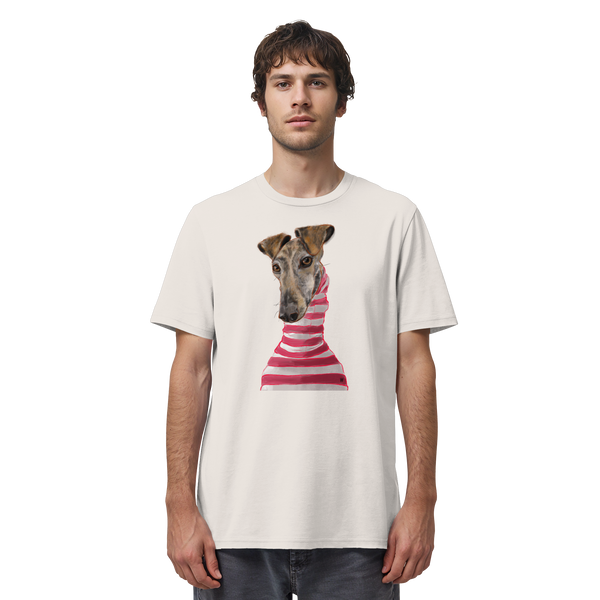 Galgo #2 ... Organic Unisex T-Shirt ... Charakterköpfe