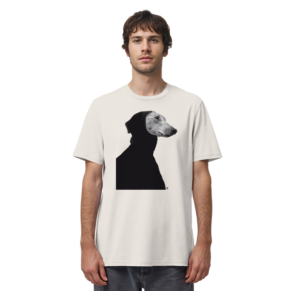 Whippet #12 ... Organic Unisex Shirt ... Charakterköpfe