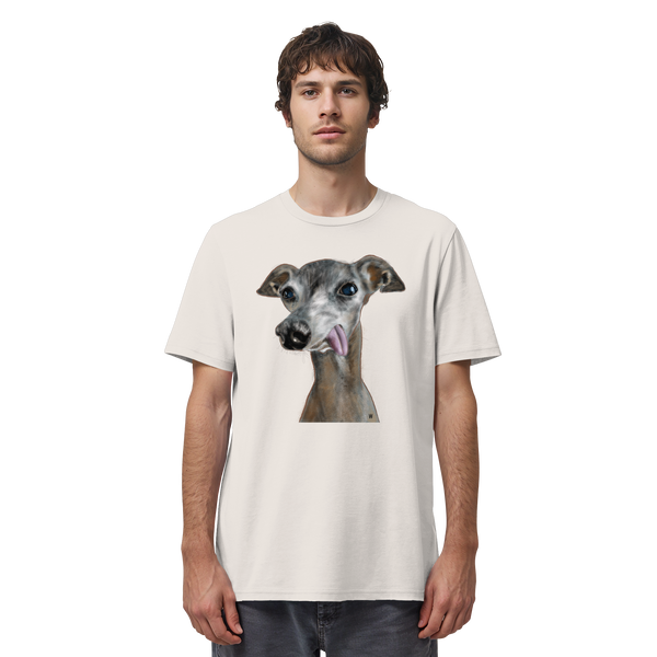 Italienisches Windspiel #8 ... Organic Unisex T-Shirt ... Lieblingsmomente