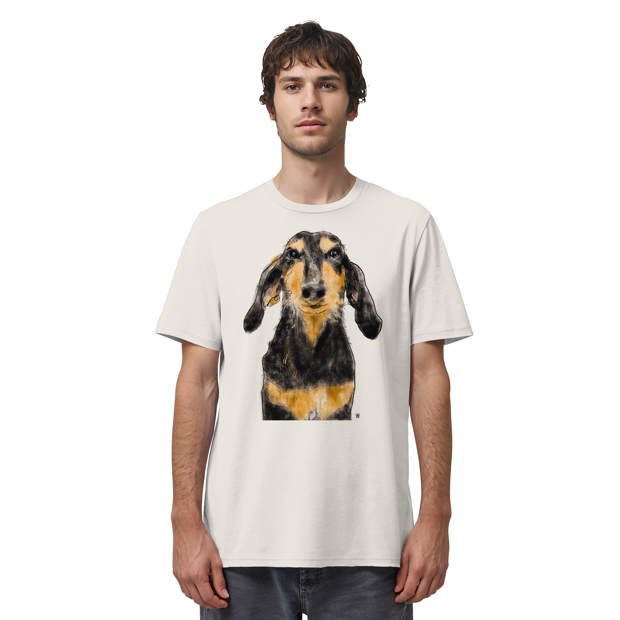 Segugio Italiano #1 ... Organic Unisex T-Shirt ... Charakterköpfe