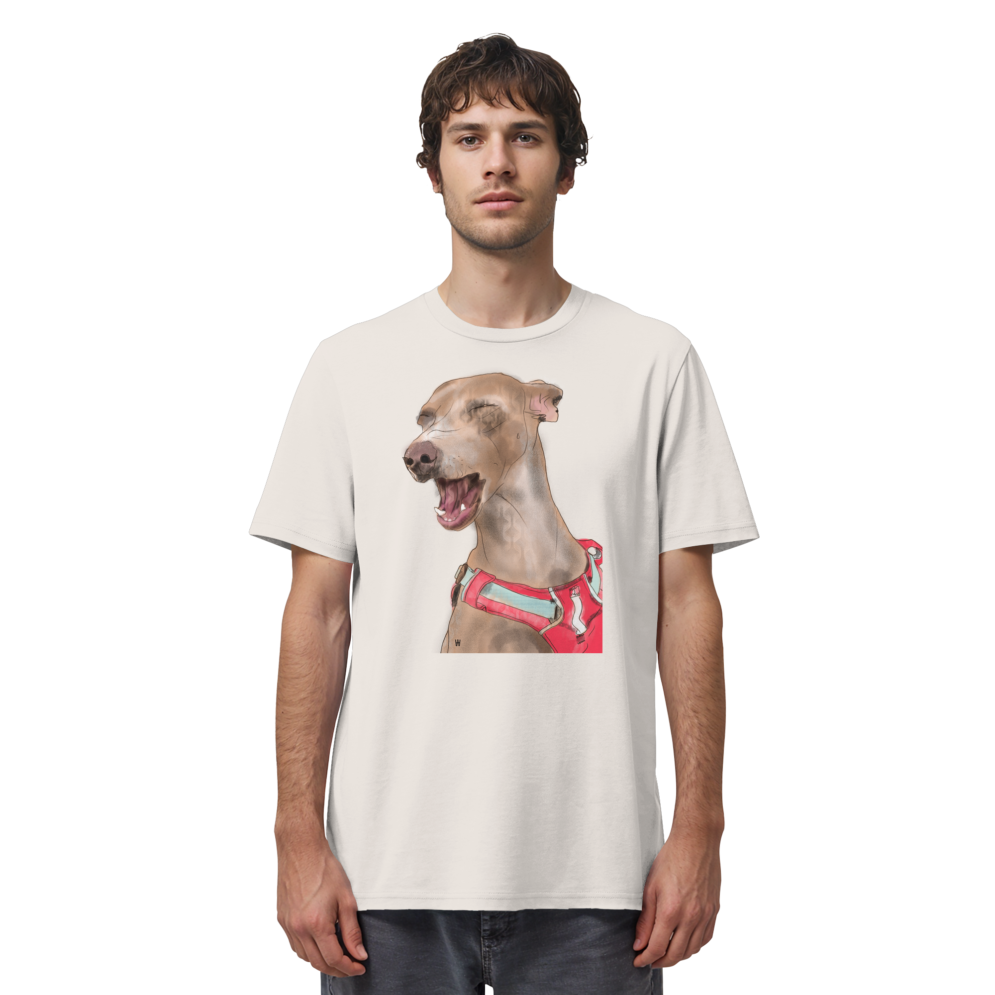 Podenco #7 ... Organic Unisex Shirt ... Lieblingsmomente
