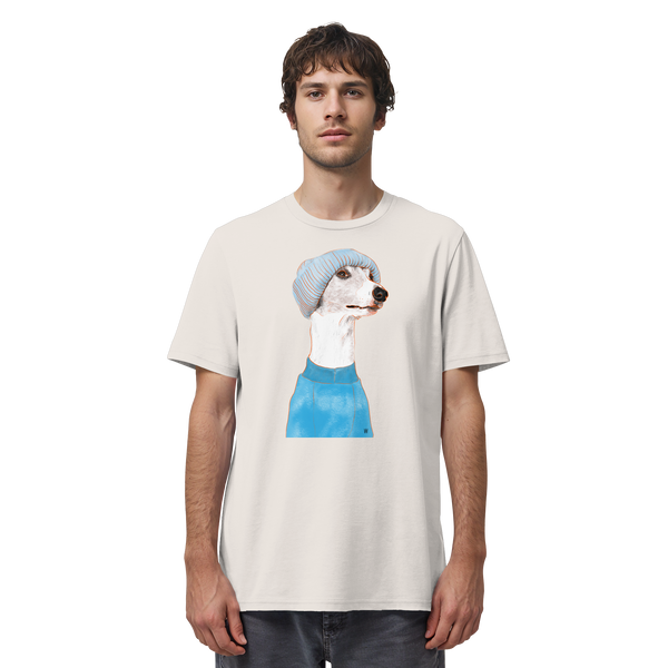 Whippet #3 ... Organic Unisex T-Shirt ... Charakterköpfe