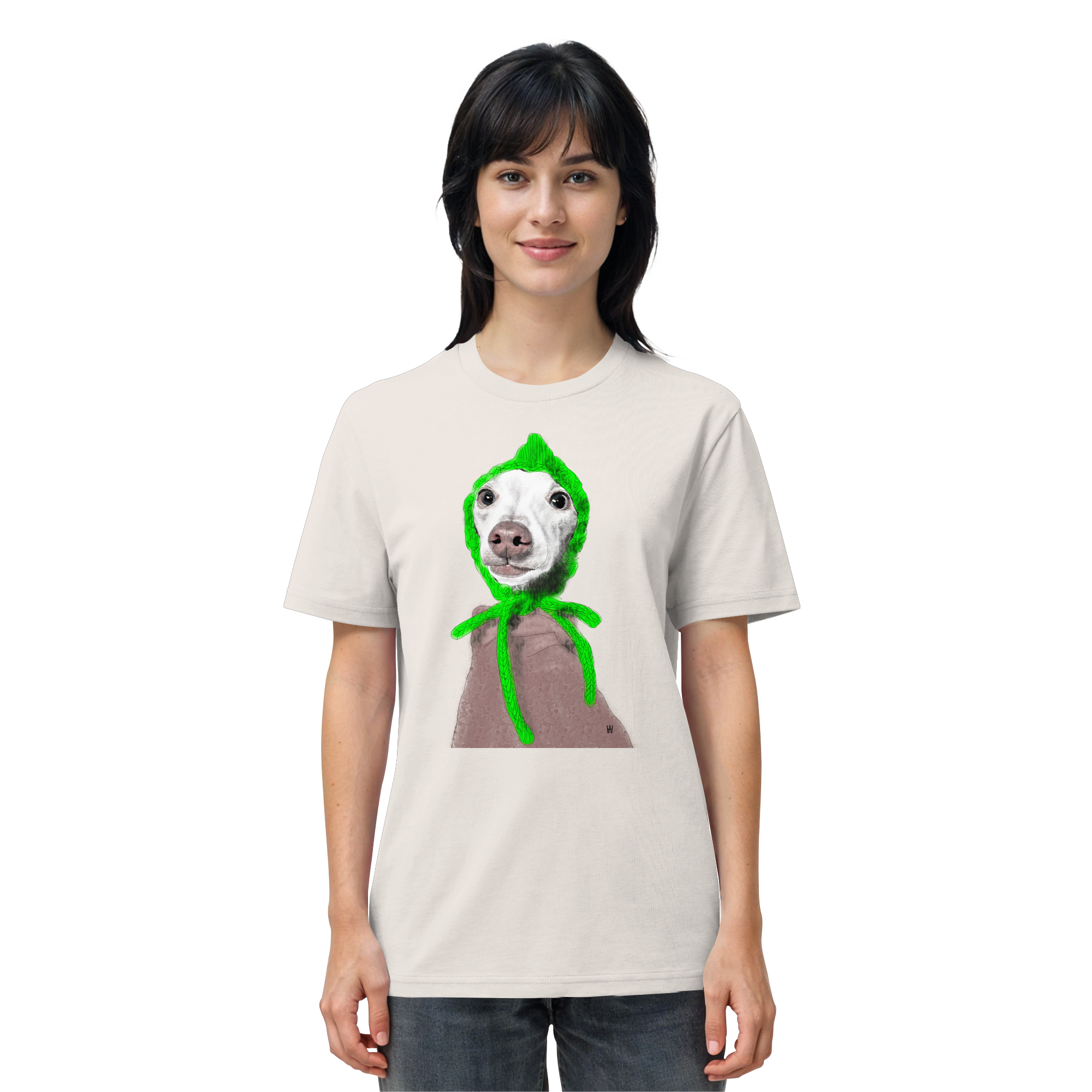 Italienisches Windspiel #13 ... Organic Unisex Shirt ... Seelenstudien
