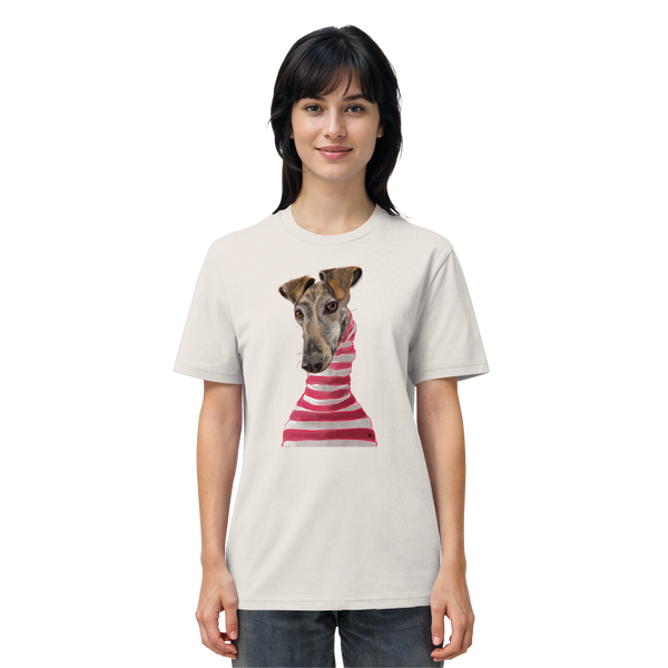 Galgo #2 ... Organic Unisex T-Shirt ... Charakterköpfe