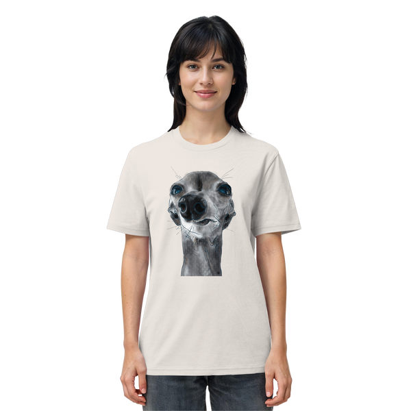 Italienisches Windspiel #6 ... Organic Unisex T-Shirt ... Charakterköpfe