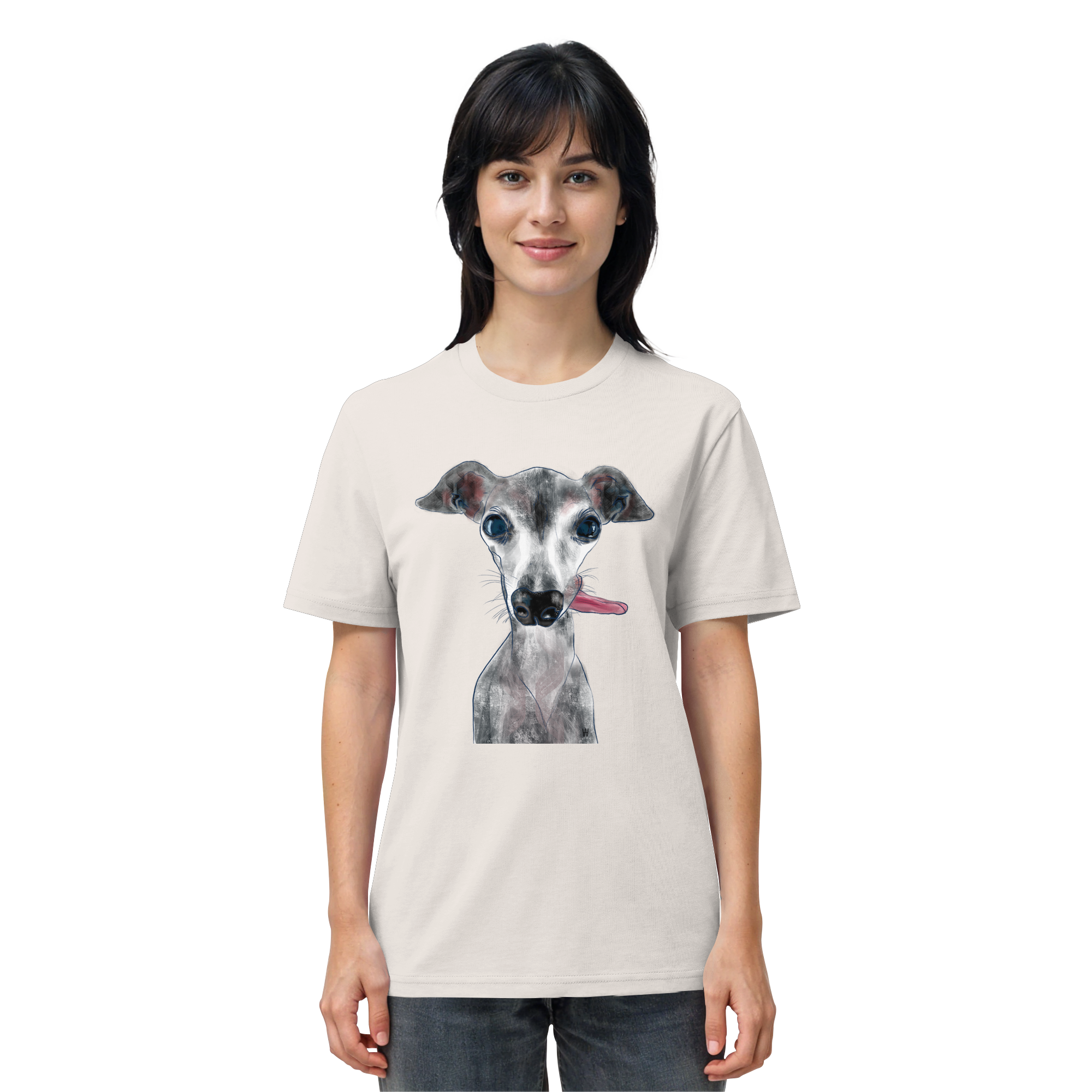 Italienisches Windspiel #11 ... Organic Unisex T-Shirt ... Lieblingsmomente