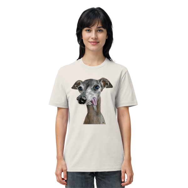 Italienisches Windspiel #8 ... Organic Unisex T-Shirt ... Lieblingsmomente