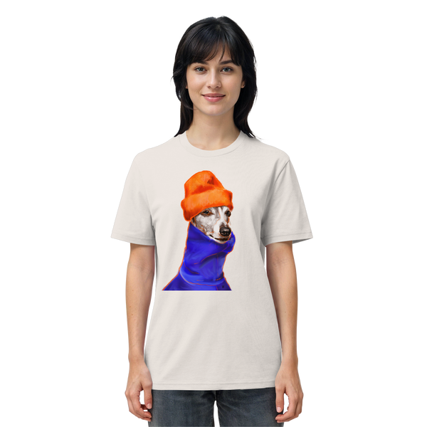 Whippet #2 ... Organic Unisex T-Shirt ... Charakterköpfe
