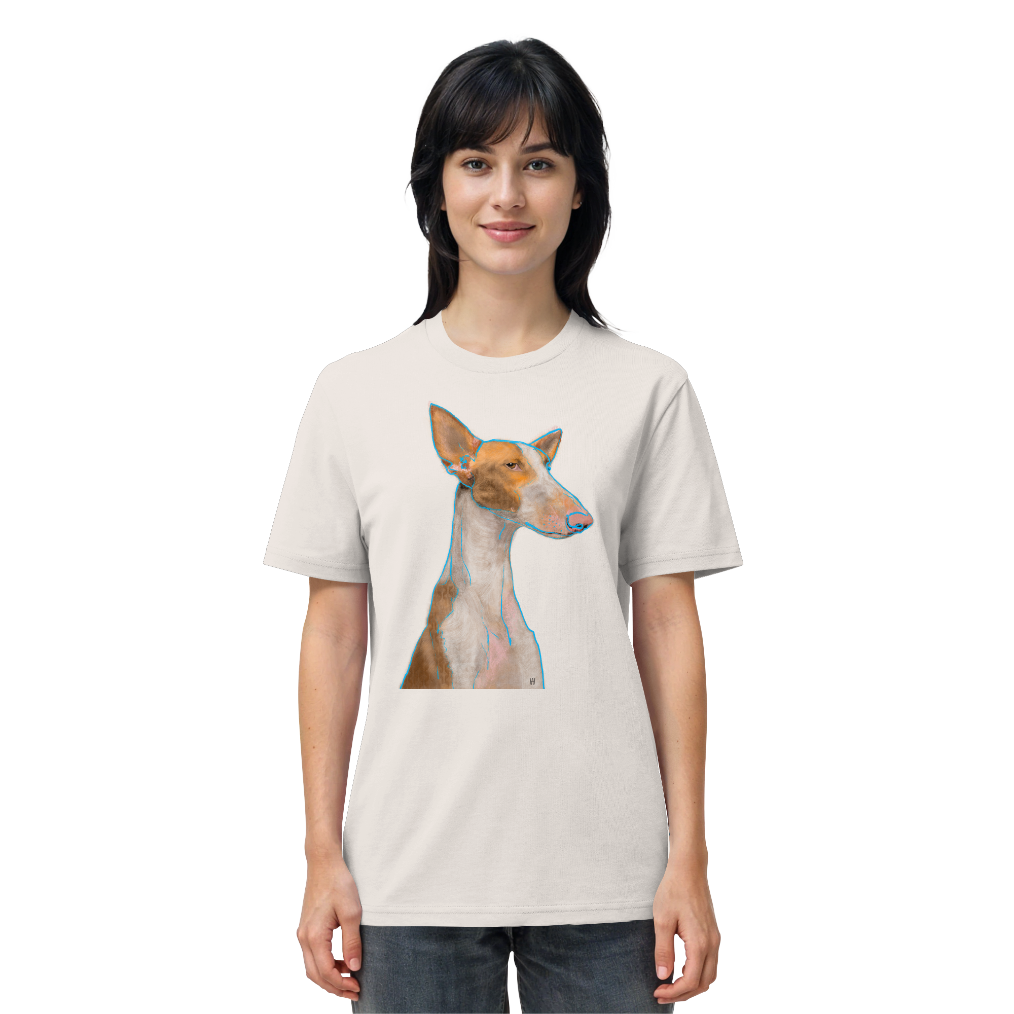 Podenco #3 ... Organic Unisex T-shirt ... Seelenstudien