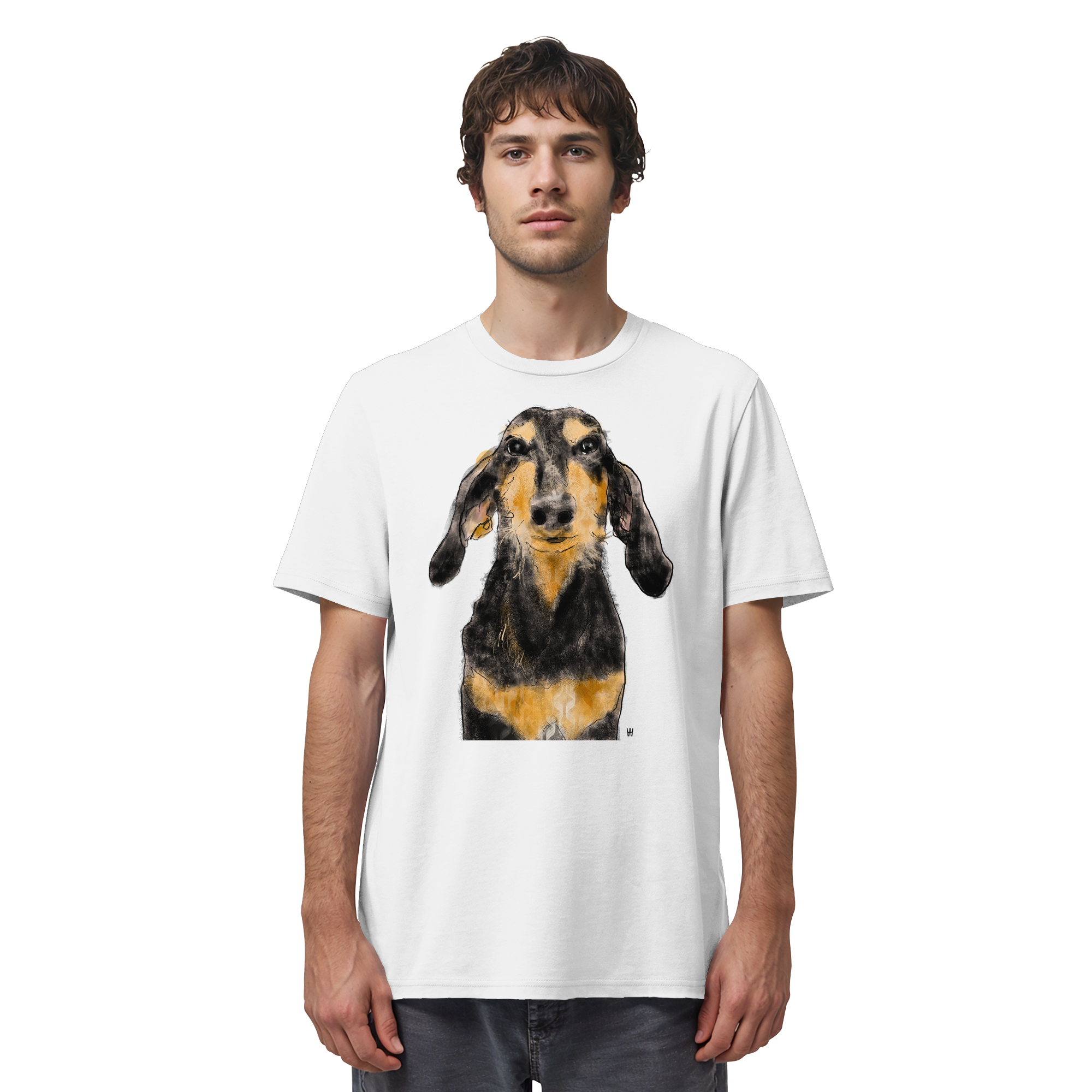 Segugio Italiano #1 ... Organic Unisex T-Shirt ... Charakterköpfe