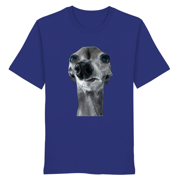 Italienisches Windspiel #6 ... Organic Unisex T-Shirt ... Charakterköpfe