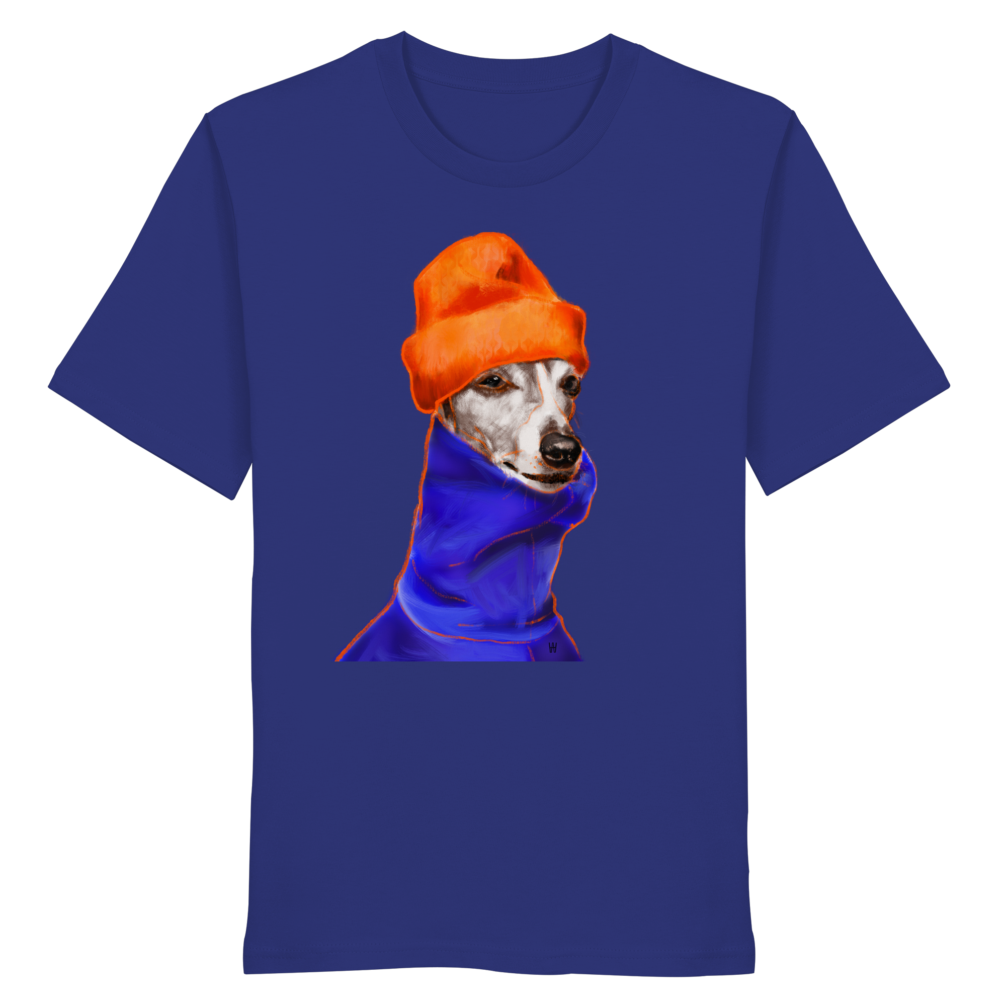 Whippet #2 ... Organic Unisex T-Shirt ... Charakterköpfe