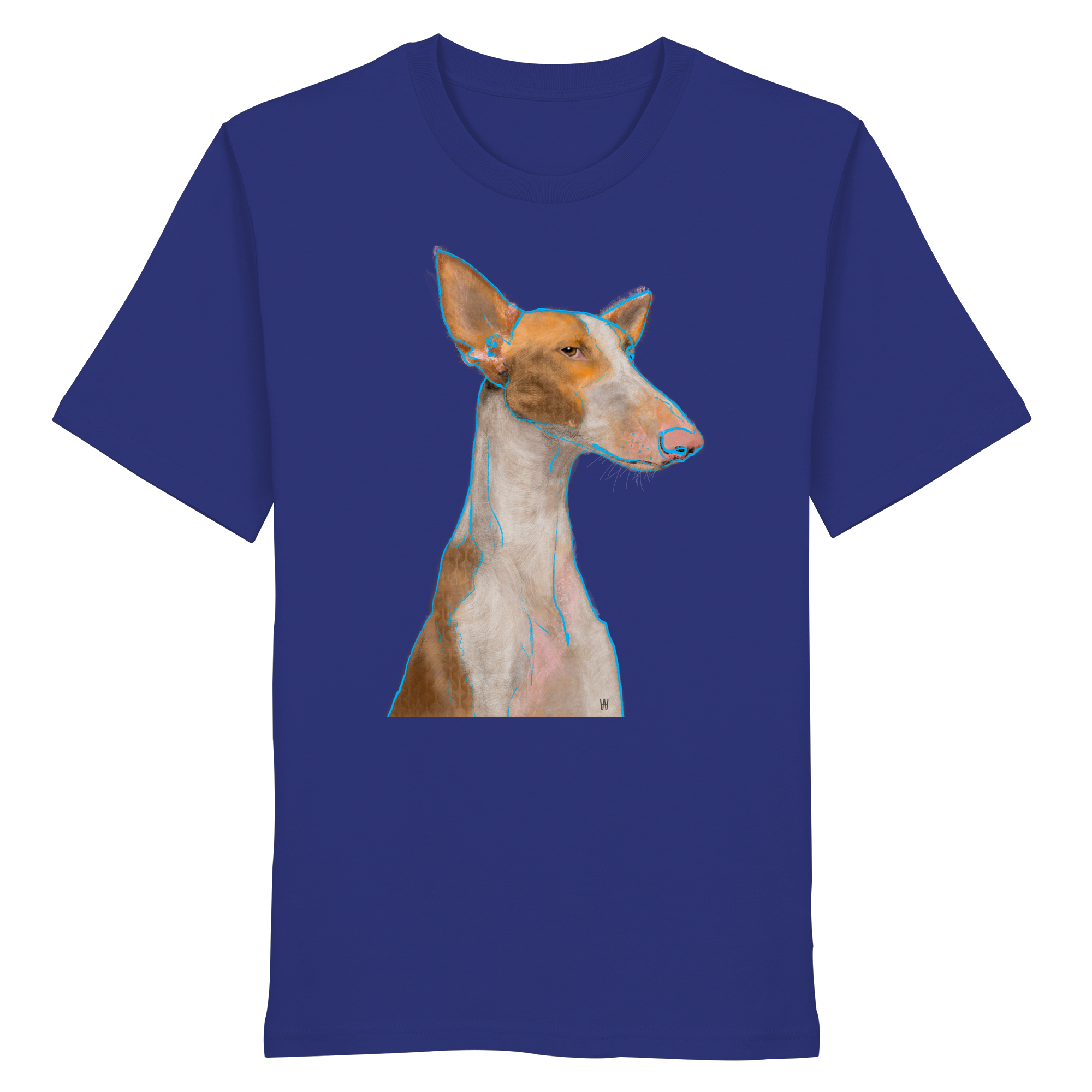 Podenco #3 ... Organic Unisex T-shirt ... Seelenstudien