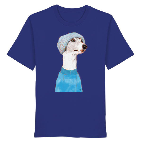 Whippet #3 ... Organic Unisex T-Shirt ... Charakterköpfe